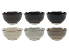 Cookinglife Cuencos pequeños Delice Gris ø 12 cm - 6 piezas
