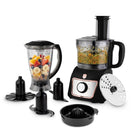 BerlingerHaus Procesador de Alimentos 8-en-1 Negro Rosado - 500W