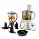 BerlingerHaus Procesador de Alimentos 8-en-1 Mate Crema - 500W