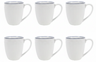 Cookinglife Tazas Whitmore 350 ml - 6 unidades