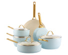 GreenPan Pannenset Padova Reserve Light Blue 6-delig