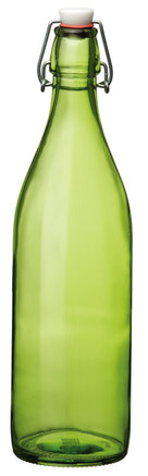 Bormioli Rocco Botella con cierre / Botella Weck Giara - Verde - 1 litro