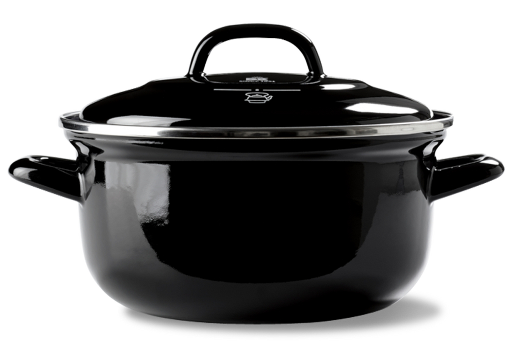Cacerola de esmalte