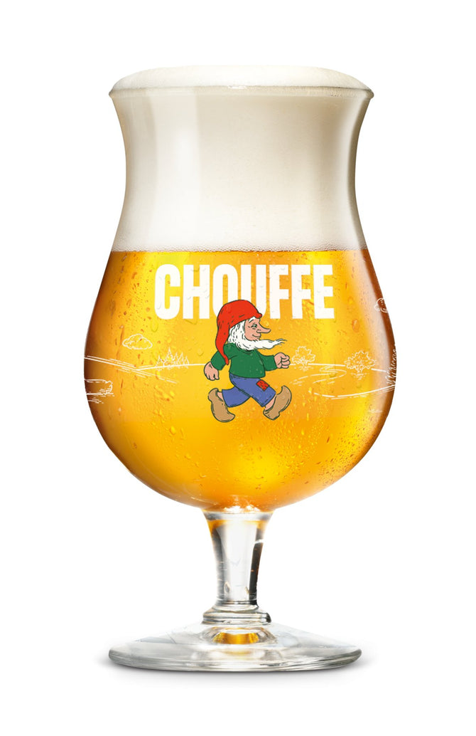 Vasos de cerveza La Chouffe
