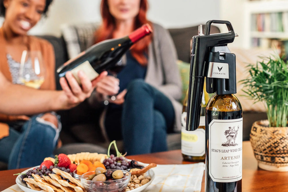 Sistema Coravin para vino