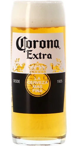 Vasos de cerveza Corona