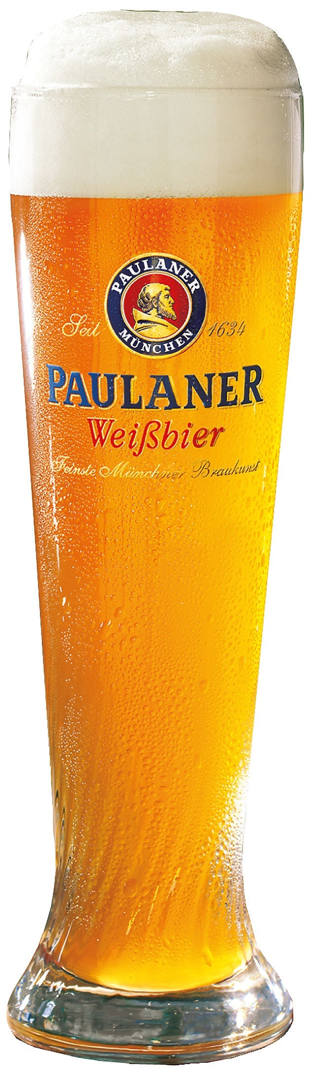 Vasos de cerveza Paulaner