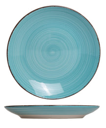 Platos para desayuno / postre Delice azul ø 19 cm - 6 piezas Cookinglife