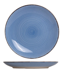 Platos para cena Delice azul ø 26,5 cm - 6 piezas Cookinglife