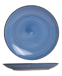 Platos para cena Delice azul ø 26,5 cm - 6 piezas Cookinglife
