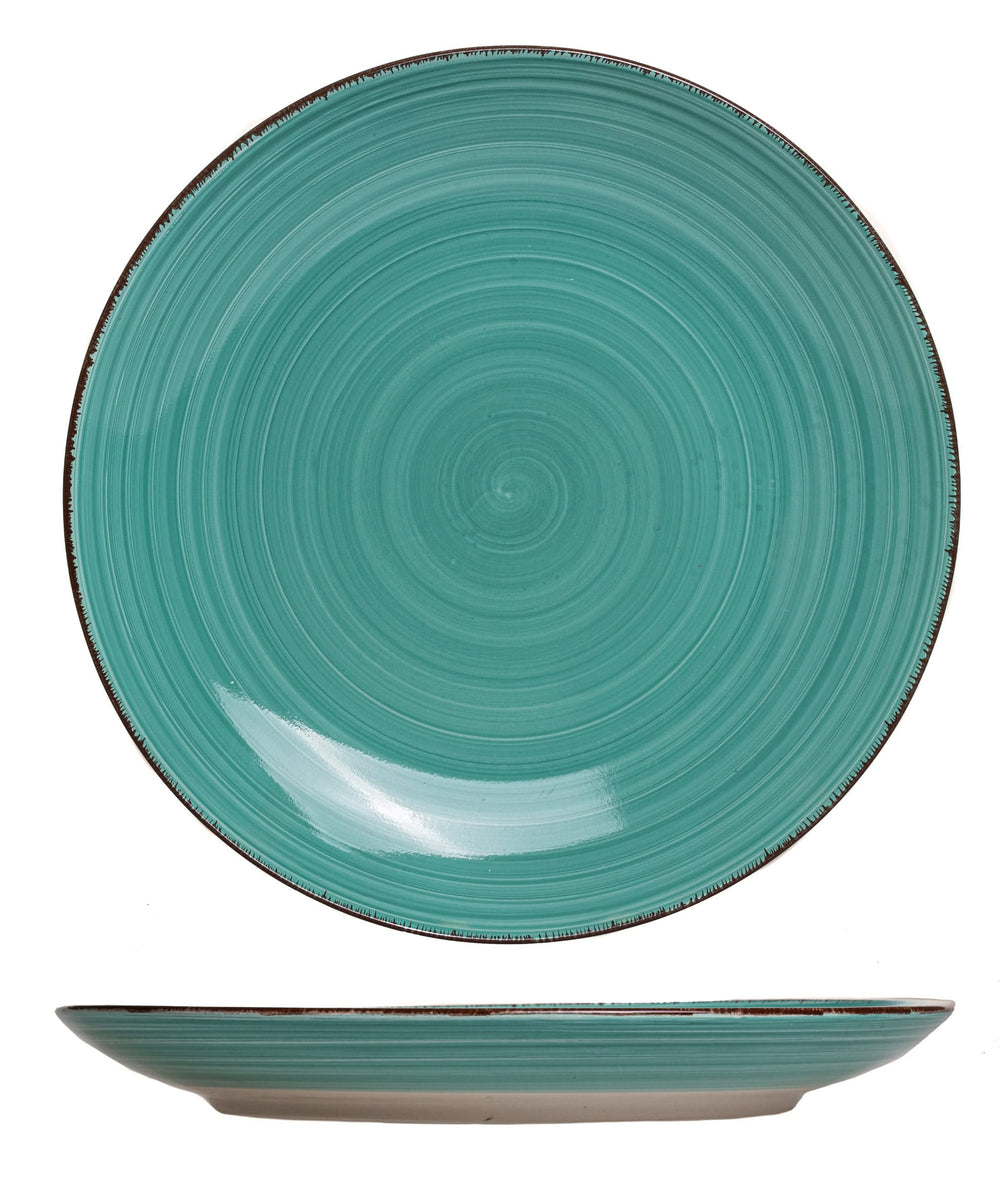 Platos para cena Delice azul ø 26,5 cm - 6 piezas Cookinglife