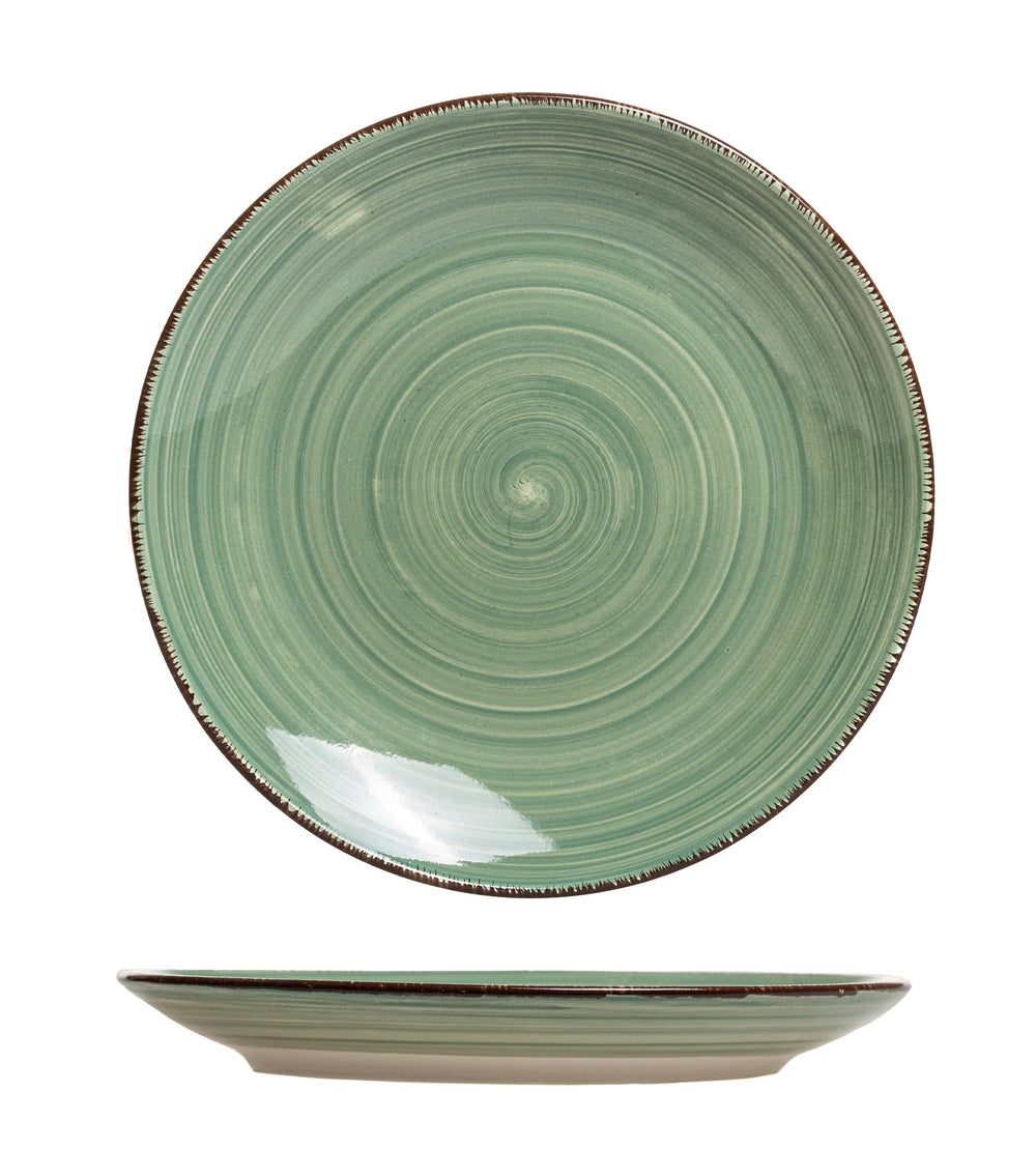 Platos de desayuno / postre Cookinglife Delice verde ø 19 cm - 6 piezas