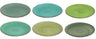 Platos llanos Cookinglife Delice verde ø 26,5 cm - 6 piezas