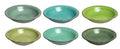 Platos hondos / para pasta Cookinglife Delice verde ø 21 cm - 6 piezas