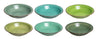 Platos hondos / para pasta Cookinglife Delice verde ø 21 cm - 6 piezas