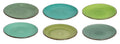 Platos de desayuno / postre Cookinglife Delice verde ø 19 cm - 6 piezas