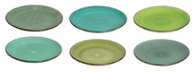 Platos de desayuno / postre Cookinglife Delice verde ø 19 cm - 6 piezas