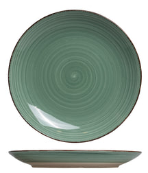 Platos llanos Cookinglife Delice verde ø 26,5 cm - 6 piezas