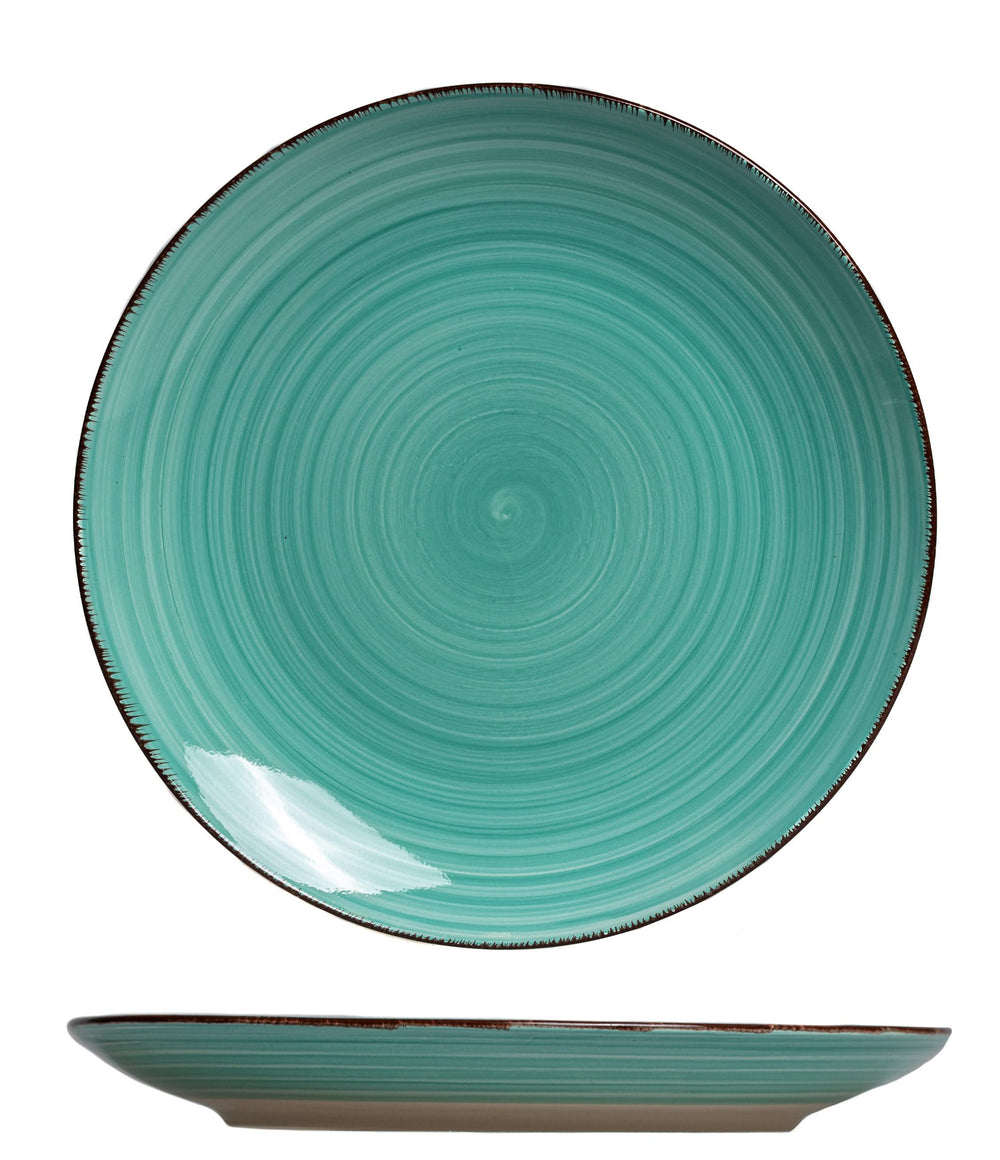 Platos llanos Cookinglife Delice verde ø 26,5 cm - 6 piezas