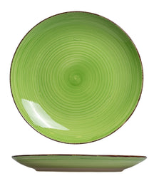 Platos llanos Cookinglife Delice verde ø 26,5 cm - 6 piezas