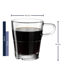 Vasos de café Leonardo Senso - Apilables - 250 ml - 6 piezas