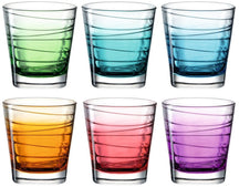 Leonardo Vasos de agua Vario Struttura - 250 ml - 6 piezas