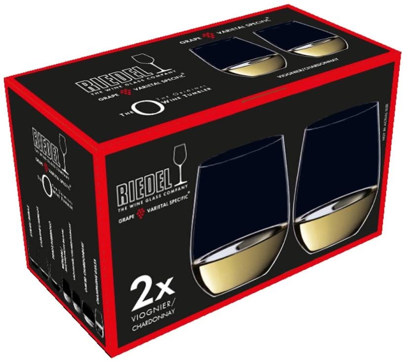 Copas de vino blanco Riedel O Wine - Viognier / Chardonnay - 320 ml - 2 unidades