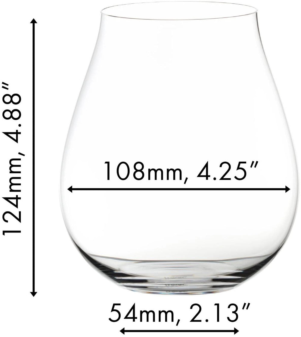 Copas de vino tinto Riedel O Wine - Pinot Noir Nuevo Mundo - 762 ml - 2 piezas