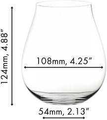 Copas de vino tinto Riedel O Wine - Pinot Noir Nuevo Mundo - 762 ml - 2 piezas