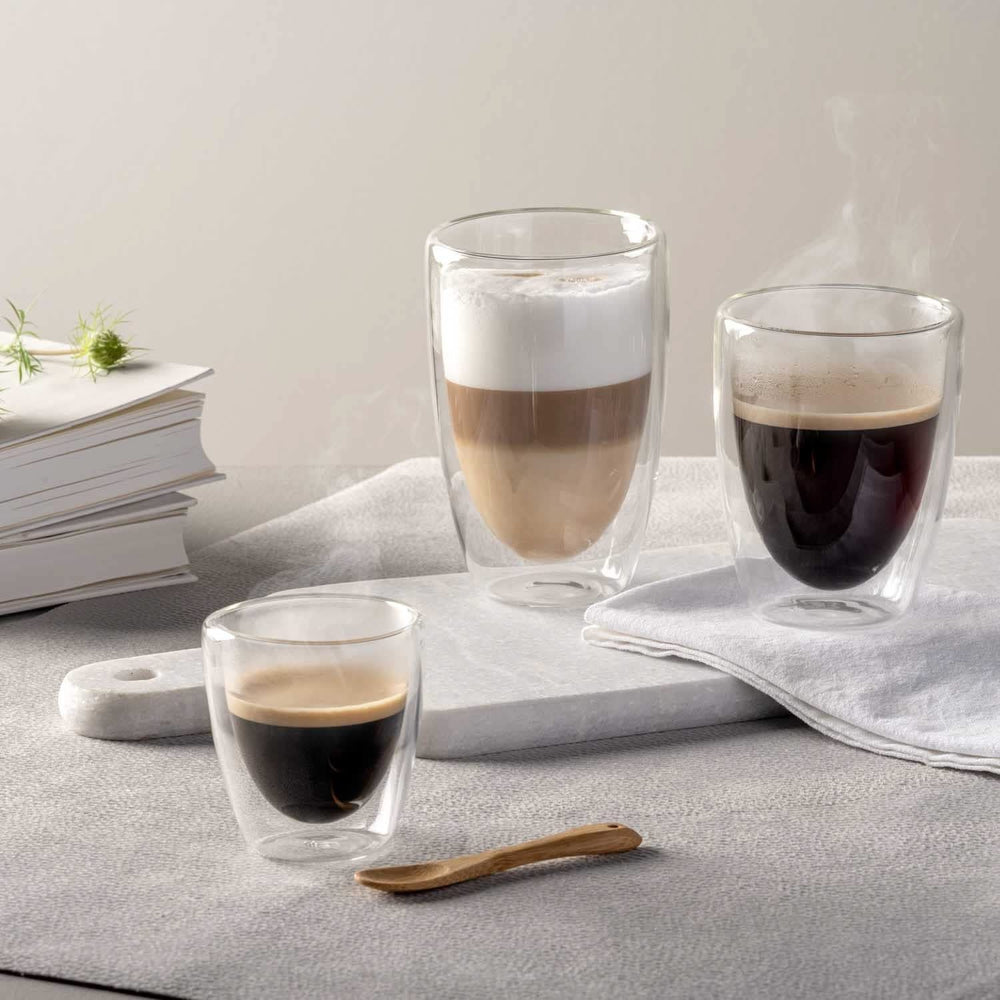 Leonardo Vasos de latte macchiato de doble pared Duo 400 ml - 2 piezas
