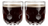 Vasos de café Leonardo - Gocce Uno - 220 ml - 2 unidades