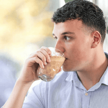 Vasos para latte macchiato Leonardo - Gocce Uno - 390 ml - 2 unidades