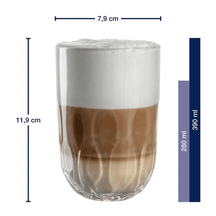 Leonardo Vasos para latte macchiato - Gocce Tre - 390 ml - 2 unidades