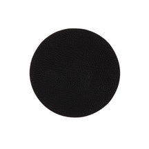 Posavasos Cookinglife - Cuero vegano - Negro / Cognac - reversible - ø 10 cm - 6 unidades