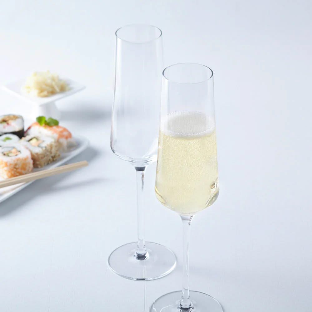 Copas de champán Leonardo - Flutes - Puccini - 280 ml - 6 piezas