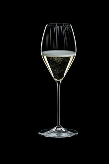 Set de copas de vino Riedel - Copas de champán - Flutes - Performance - 375 ml - 4 unidades