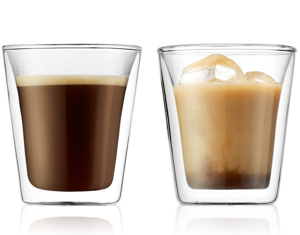 Bodum vaso de café / té de doble pared Canteen - válvula patentada - 200 ml - 2 piezas