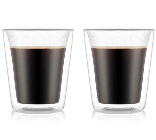 Bodum vaso de café / té de doble pared Canteen - válvula patentada - 200 ml - 2 piezas