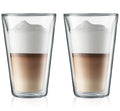 Bodum vasos de latte macchiato de doble pared Canteen - válvula patentada - 400 ml - 2 piezas
