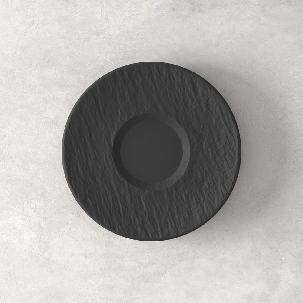 Villeroy & Boch Platillo para café Manufacture Rock - Negro - ø 15.5 cm
