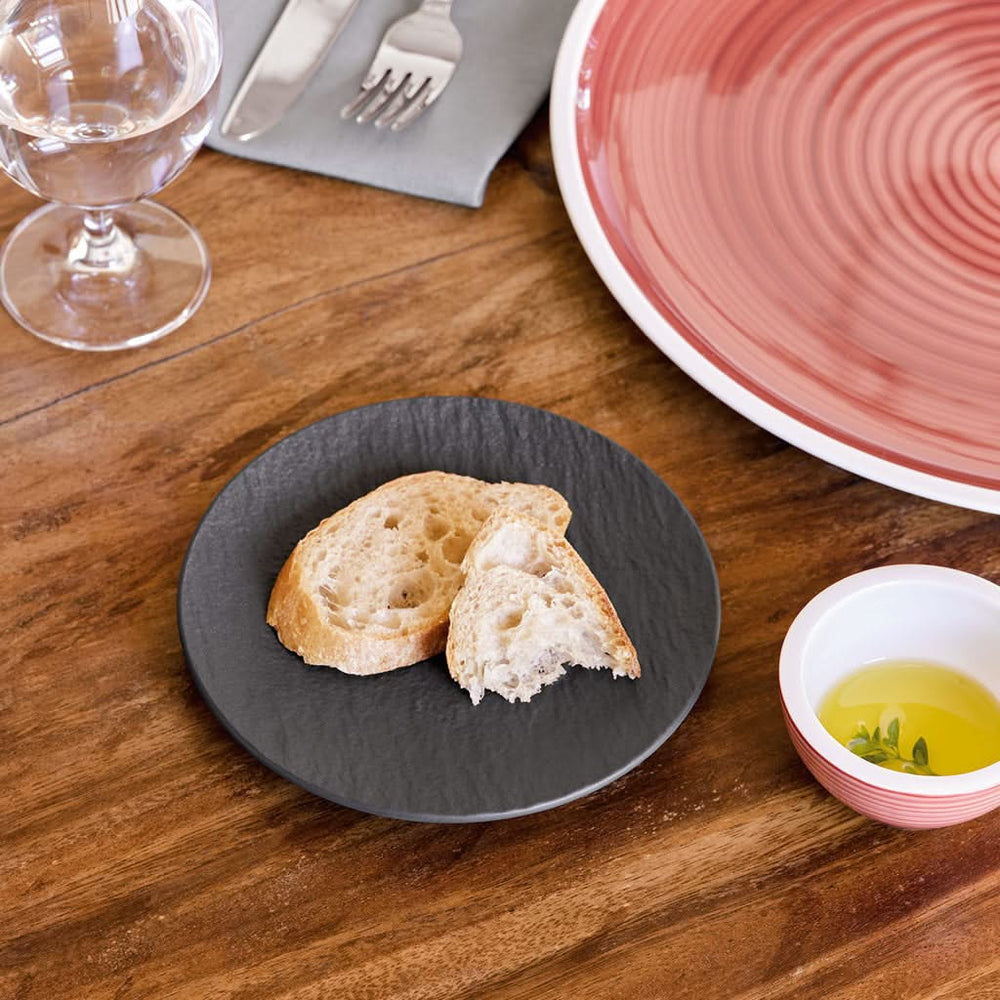 Plato para Pasteles Villeroy & Boch Manufacture Rock - Negro - ø 15.5 cm