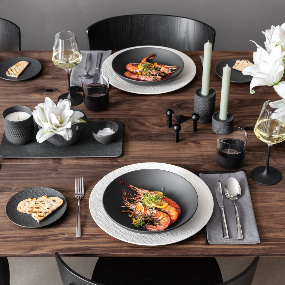 Plato para Pasteles Villeroy & Boch Manufacture Rock - Negro - ø 15.5 cm