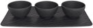 Villeroy & Boch Set de cuencos para salsas Manufacture Rock - Negro - 4 piezas