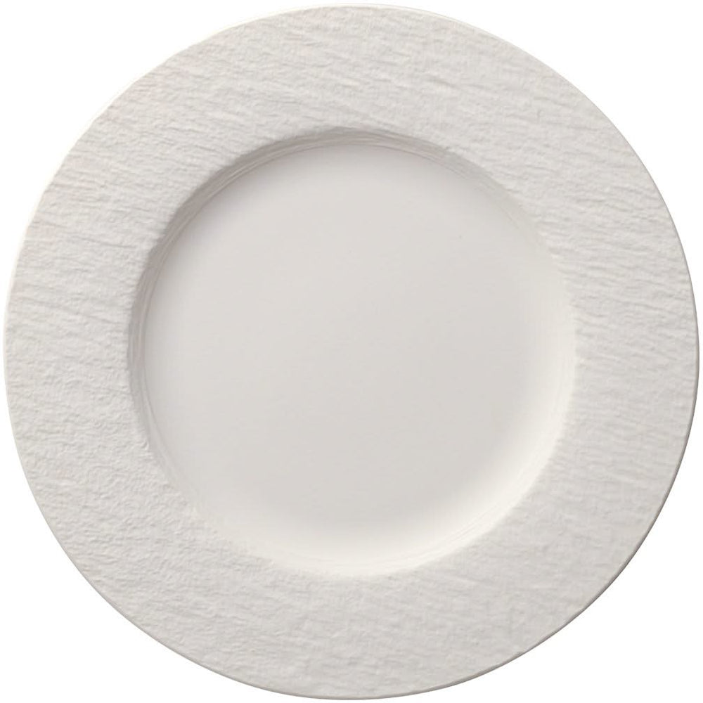 Plato de cena Villeroy & Boch Manufacture Rock - Blanco - ø 27 cm