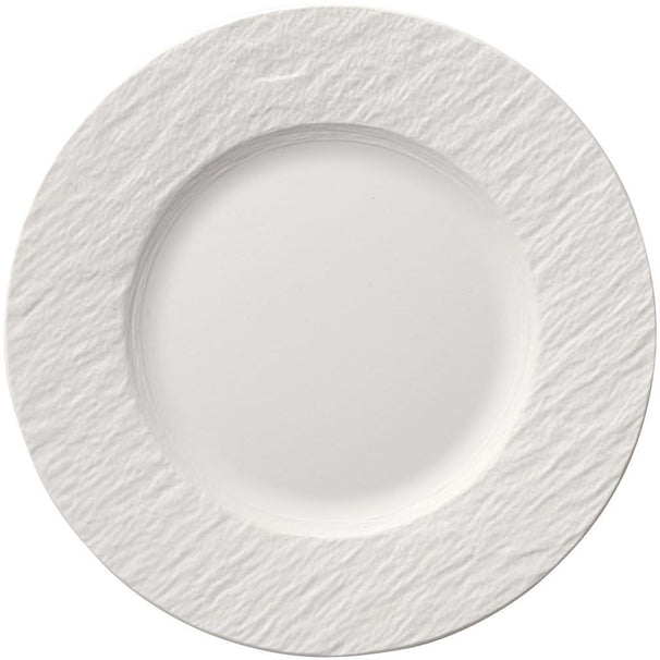 Plato de desayuno / postre Villeroy & Boch Manufacture Rock - Blanco - ø 22 cm