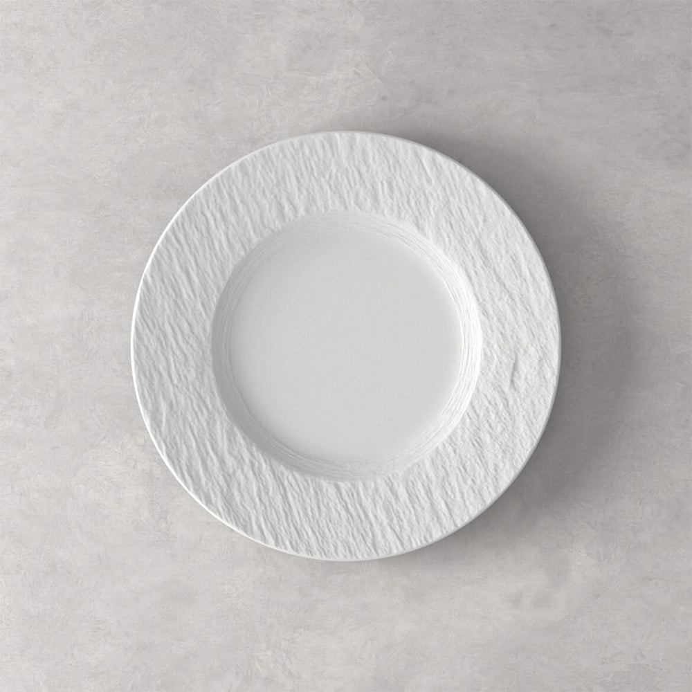 Plato de desayuno / postre Villeroy & Boch Manufacture Rock - Blanco - ø 22 cm