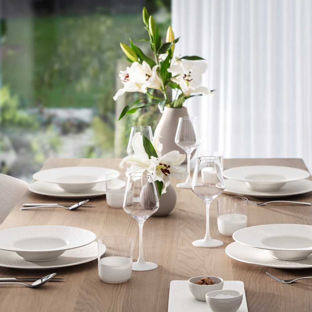 Plato Hondo / para Pasta Villeroy & Boch Manufacture Rock - Blanco - ø 28 cm