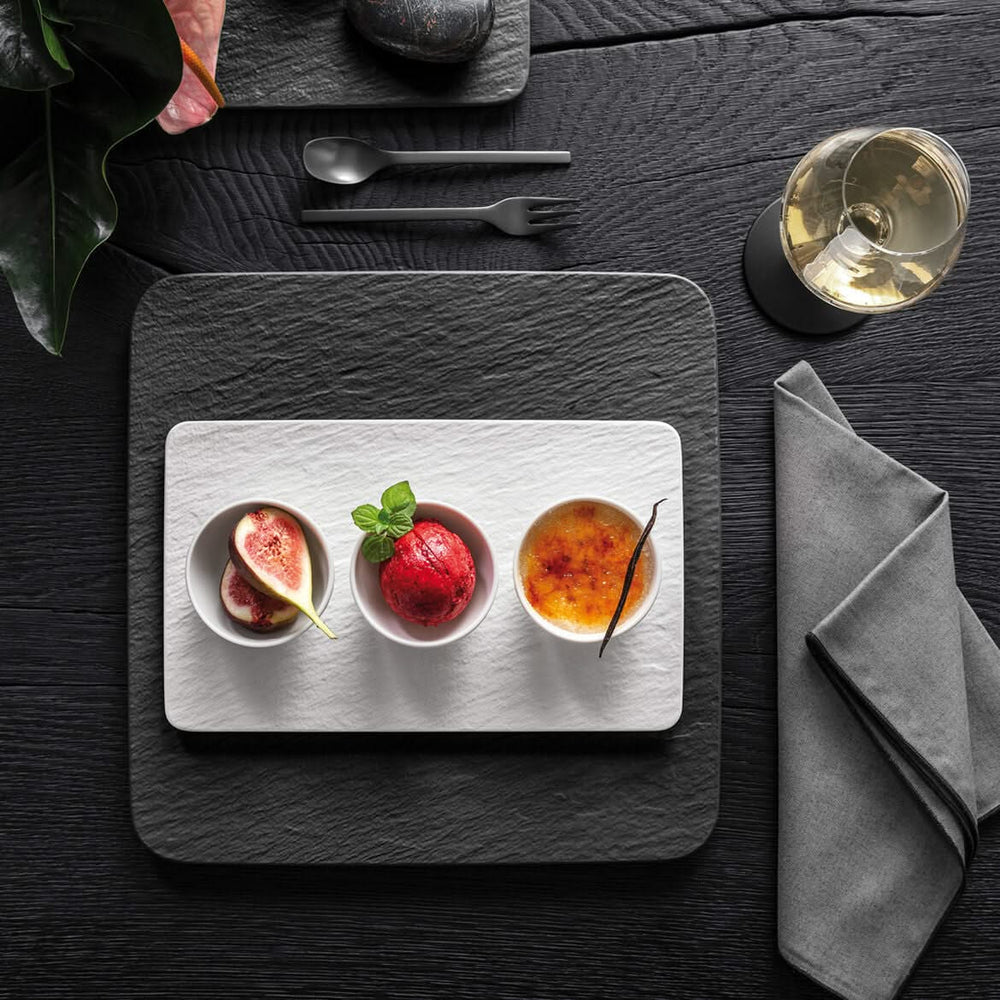 Villeroy & Boch Set de cuencos para salsas Manufacture Rock - Blanco - 4 piezas