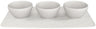 Villeroy & Boch Set de cuencos para salsas Manufacture Rock - Blanco - 4 piezas