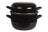 Cosy & Trendy Olla para mejillones - Negro - ø 20 cm / 3.3 litros - capa antiadherente esmaltada